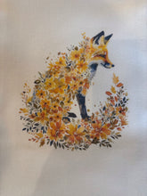 Load image into Gallery viewer, Tea towel, Foxes