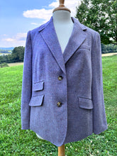Load image into Gallery viewer, Hunt coat/blazer purple wool