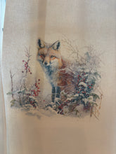 Load image into Gallery viewer, Tea towel, Foxes