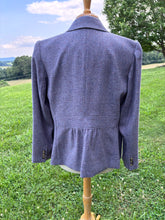 Load image into Gallery viewer, Hunt coat/blazer purple wool