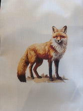 Load image into Gallery viewer, Tea towel, Foxes