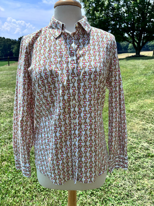 Bit print ladies shirt