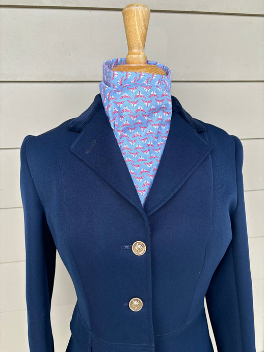 Stock tie, Tiny Fox mask, 4 fold