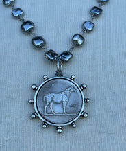 Load image into Gallery viewer, Necklace, French coin silver