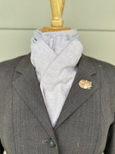 Load image into Gallery viewer, Stock tie, Rose taupe herringbone flannel