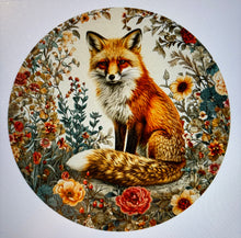 Load image into Gallery viewer, Tea towel, Floral Fox, ass’t