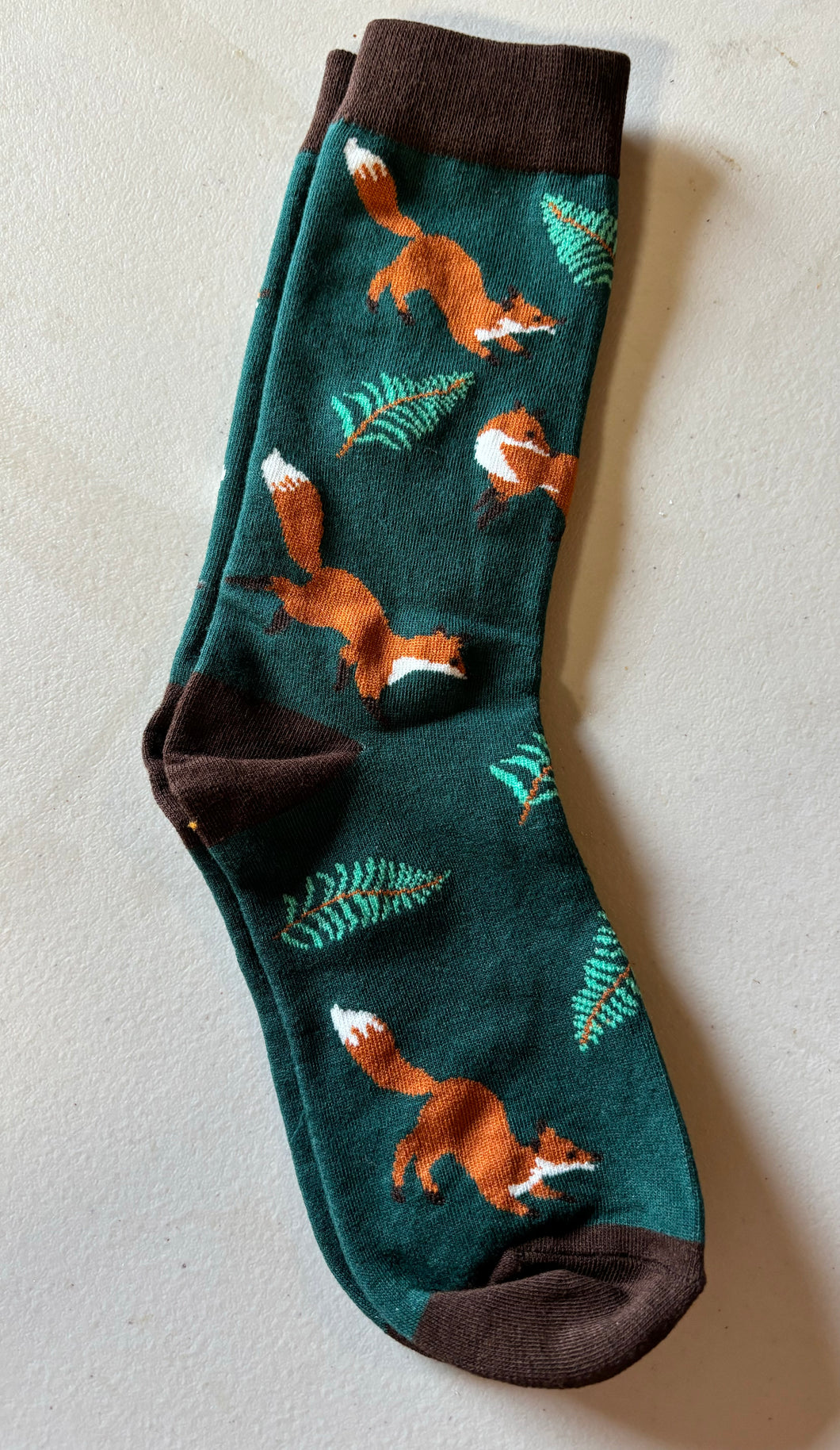 Socks, Foxes and ferns