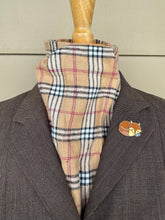 Load image into Gallery viewer, Stock tie, Tan plaid, Flannel