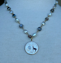 Load image into Gallery viewer, Necklace, St Hubert’s medal