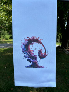 Tea towel, Wine