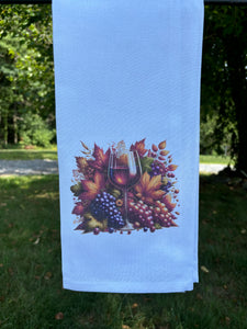 Tea towel, Wine