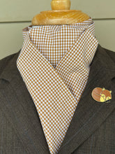 Load image into Gallery viewer, Stock tie, Gingham