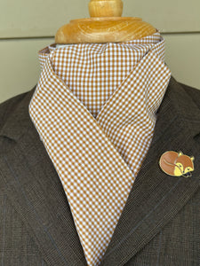 Stock tie, Gingham