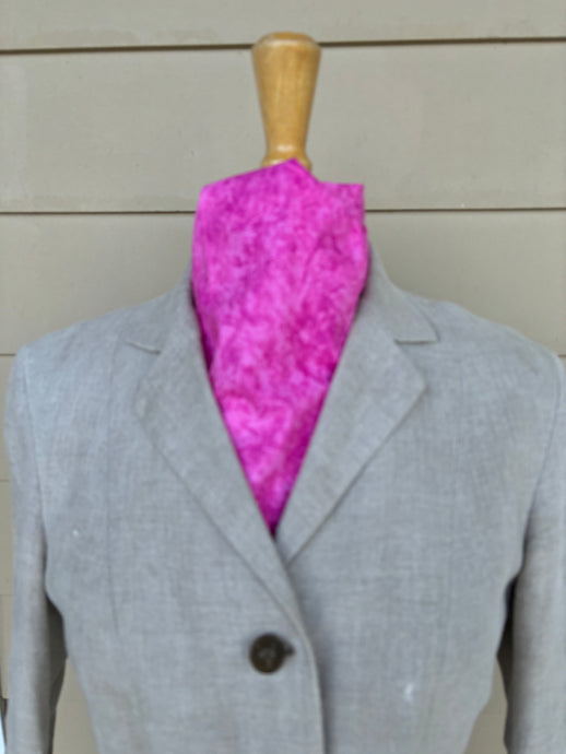 Stock tie, Pink tie dye