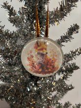 Load image into Gallery viewer, Christmas ornament, glass, 2” assorted designs