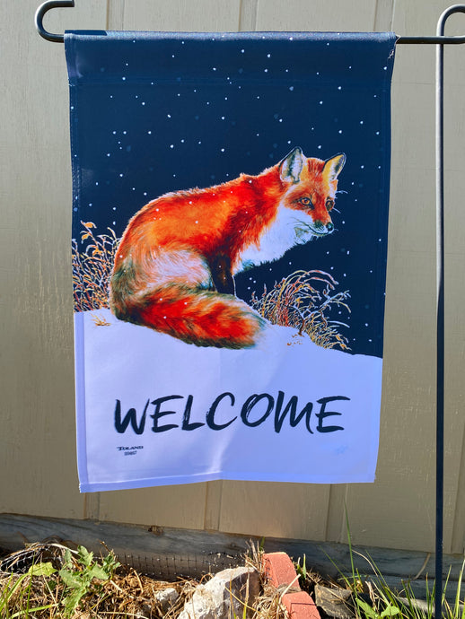 Flag, Welcome fox