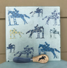 Load image into Gallery viewer, Cheese plate/trivet, Horses-assorted designs