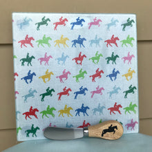 Load image into Gallery viewer, Cheese plate/trivet, Horses-assorted designs