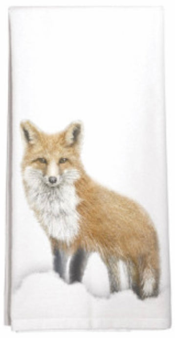 Tea towel, Red fox