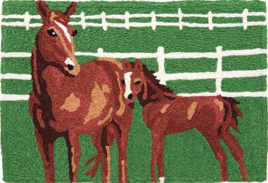 Doormat, Kentucky mare and foal