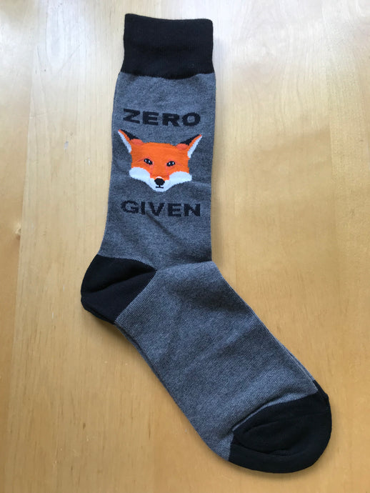 Socks Zero Fox Given, Mens