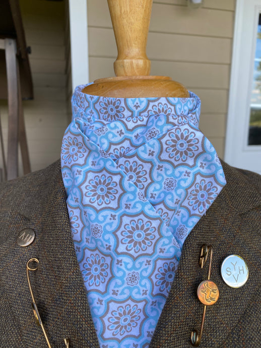 Stock tie, Moroccan print