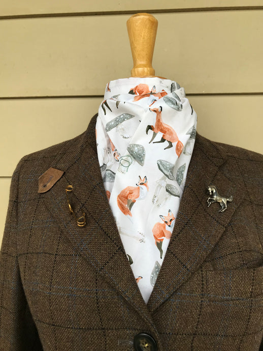 Stock tie, Foxes and mushrooms