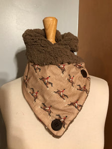 Neck wrap, Linen rider