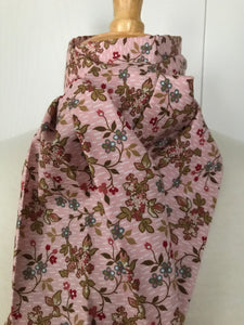 Stock tie, Pink floral