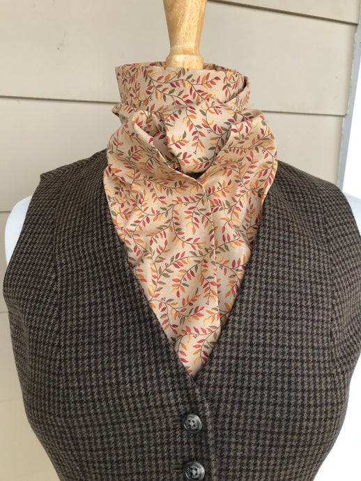 Stock tie, Autumn leaves