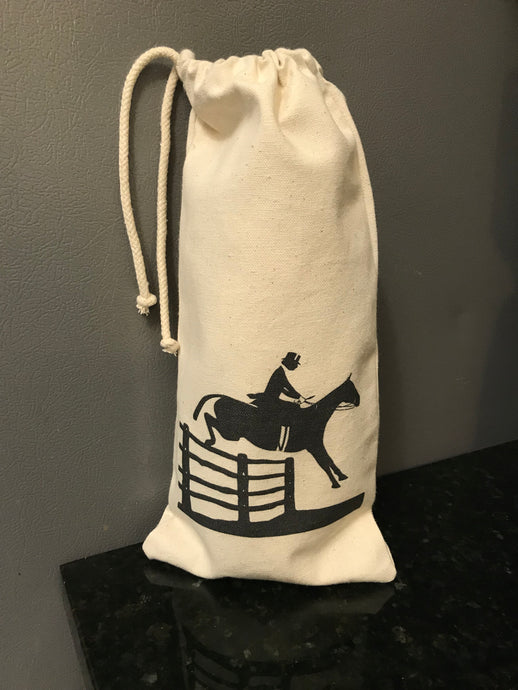 Wine caddy, Side saddle rider